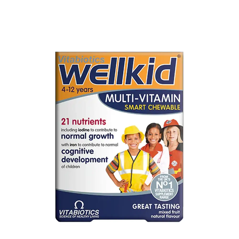Vitabiotics Wellkid rágótabletták (30 tabletta) – Nuvalia