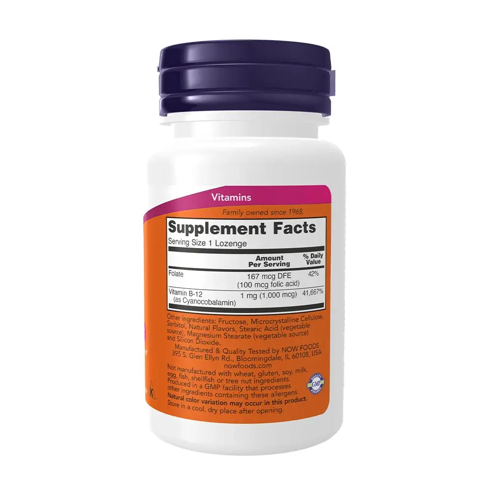 1000mcg - 100 lozenges - Nuvalia