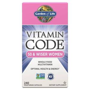 Vitamin Code 50 & Wiser Women - 240 vcaps - Nuvalia
