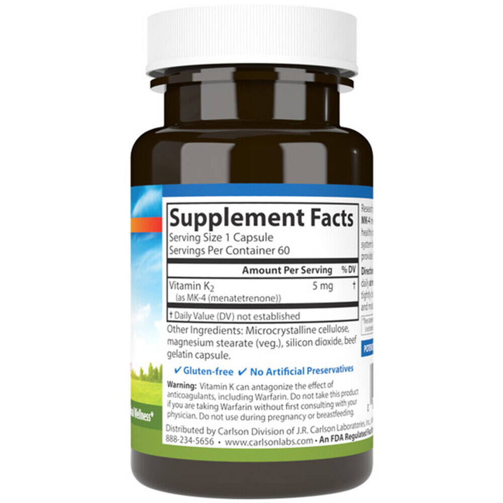 Vitamin K2 MK-4, 5mg – 60 kapszula – Kép 3