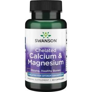 Albion Calcium & Magnesium - 60 caps - Nuvalia