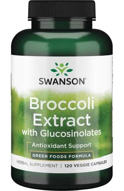 Broccoli Extract with Glucosinolates - 120 vcaps - Nuvalia