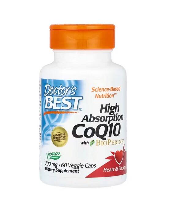 Magas felszívódású CoQ10 BioPerine-nel