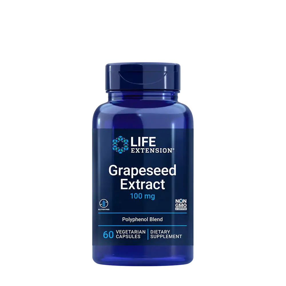 Life Extension - Grapeseed Extract (60 Veg Capsules) - Nuvalia