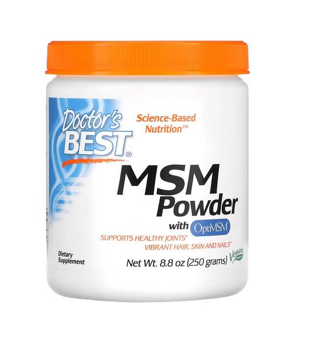 MSM OptiMSM-mel, vegán