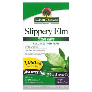 NATURE'S ANSWER Slippery Elm Extract (60 ml / 2 fl. oz.) - Nuvalia