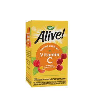 Natures Way Alive!® Fruit Source Vitamin C (120 Capsules) - Nuvalia