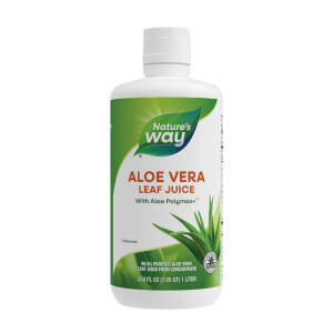 Natures Way Aloe Vera Leaf Juice (1000 ml) - Nuvalia