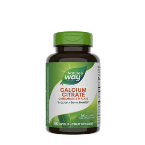 Natures Way Calcium Citrate (100 Capsules) - Nuvalia
