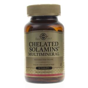 SOLGAR Chelated Solamins Multimineral (90 tabs) - Nuvalia