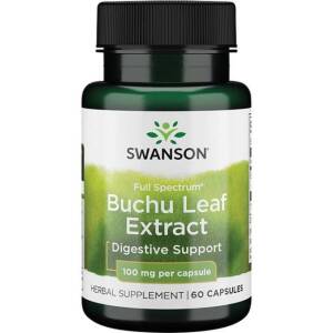 SWANSON FS Buchu leaf (bukko brzozowe) 60 kaps - Nuvalia