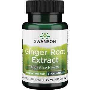 SWANSON Imbir forte ekstrakt 60vcaps - Nuvalia