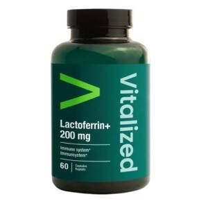 VITALIZED Lactoferrin+ 200 mg (60 caps) - Nuvalia
