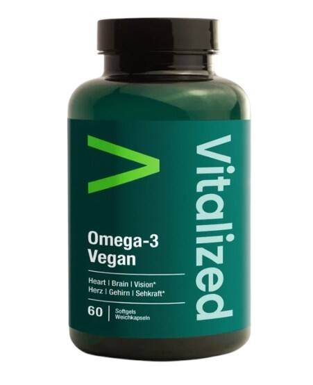 VITALIZED Omega-3 Vegan (60 caps) - Nuvalia
